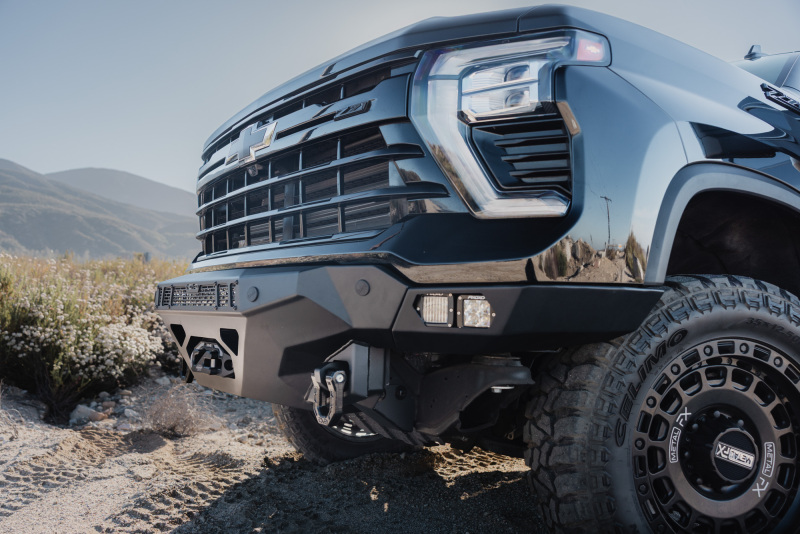Chevrolet Silverado 3500 Front Bumper - DV8 Offroad - Spec Series - Black - `24-`26